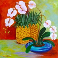 Joann Blake - Pineapple and Orchid