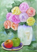 Joann Blake - Roses and Apples