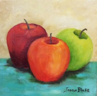 Joann Blake - Three Apples